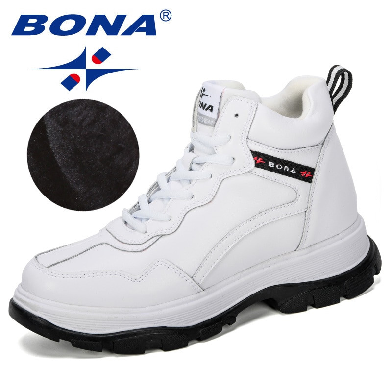 BONA jauns modes stils sieviešu sniega zābaki sieviešu plīša karstās platformas zābaki ziemas sievietēm silti Botas Mujer zābaciņi Feminimo