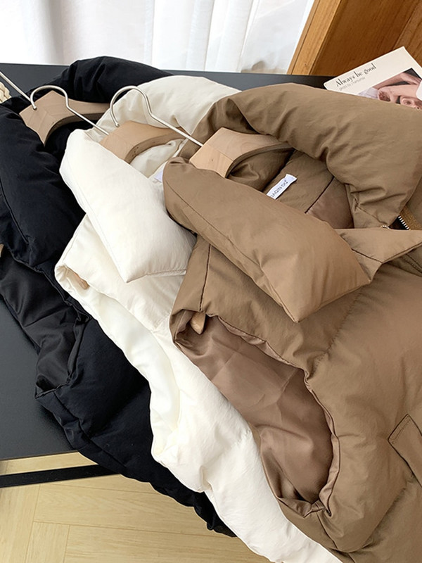 EleeMee sieviešu jaka bez piedurknēm kabata brīva sieviešu ziemas veste Jauna modes ikdienas ikdienas ietērps Stilīgs sieviešu virsdrēbes izmērs M-2XL