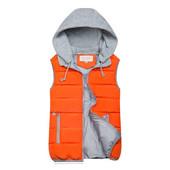 2022. gada jauna rudens ziemas sieviešu veste jaka Liela izmēra brīva, plāna veste sieviešu augšdaļa ar kapuci, bieza, silta dūnu kokvilnas veste F115