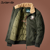 Rudens žiemos Vyriški Skrydis Bomber Parka Striukės Terminiai viršutiniai drabužiai Pilotiniai skrydžio paltai vyrams Viršutiniai drabužiai Šilti viršutiniai drabužiai nuo vėjo