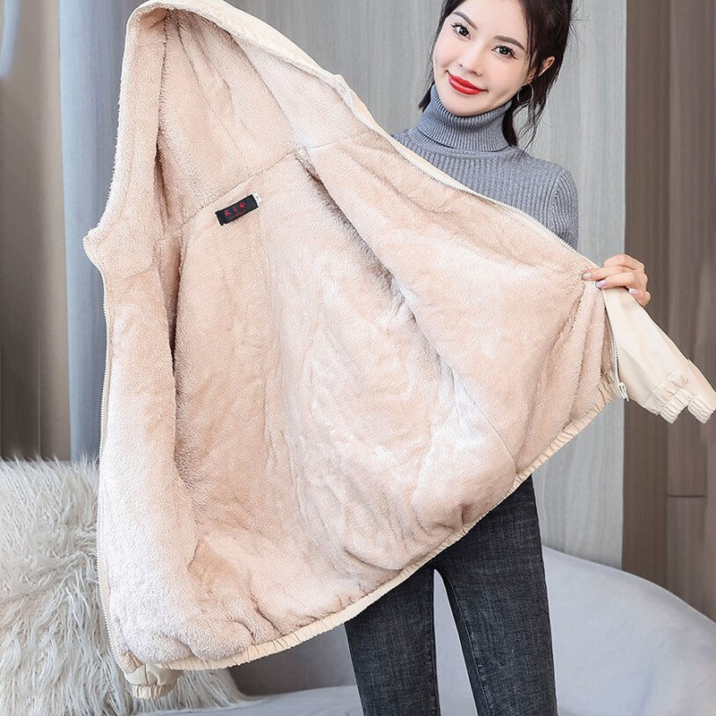 Īss, biezs polsterēts mētelis ar kapuci pēc pasūtījuma izgatavota kokvilnas jaka pēc pasūtījuma izgatavots kokvilnas darba apģērbs, lai saglabātu siltumu ziemas mētelis polsterēta jaka