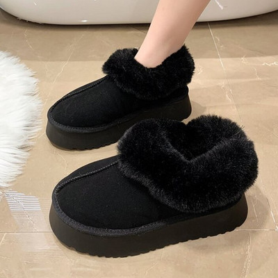 2023 Sheepskin Wool Comprehensive Αντιολισθητικά Snow Boots Γυναικείες μίνι κοντές μπότες Warm Winter Thickened Γυναικεία παπούτσια Botas Mujer