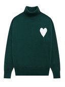 Versija A franču modes zīmols Big Love Džemperis ar augstu apkakli Persiku sirds vīriešiem Sieviešu brīvs, silts apģērbs pāriem Y2k Trf 2022