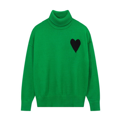 Versija A franču modes zīmols Big Love Džemperis ar augstu apkakli Persiku sirds vīriešiem Sieviešu brīvs, silts apģērbs pāriem Y2k Trf 2022