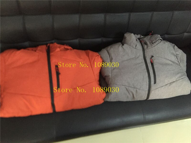 Zīmola Tace & Shark vīriešu ziemas mētelis ikdienas cepure noņemama balta pīļu dūnu jaka vīriešiem silta vējjaka doudoune hiver homme