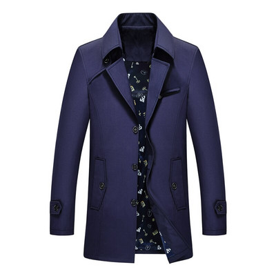 Trenčmētelis vīriešu jaka Liela izmēra 7XL,8XL,9XL Rudens garš mētelis vīriešu virsjaka Slim Fit Zīmols Apģērbs Vējjaka Vīriešu Bizness