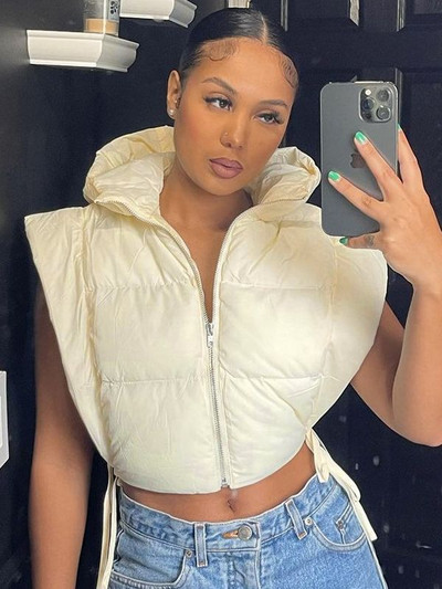 Sievietes piesien seksīgus vestu parkus ar iedobi sāniem ar kapuci ziemas pavasara jakas bezpiedurknēm.