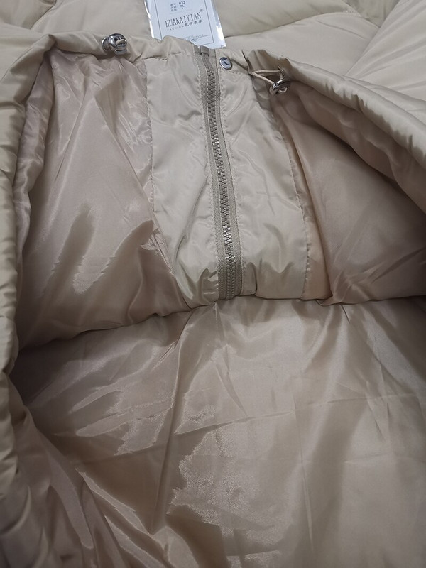 Ziemas jaka Sieviešu lielizmēra parka mētelis sieviešu silts biezs kokvilnas mētelis brīvs ziemas apģērbs ar kapuci un oderi sieviešu jaka