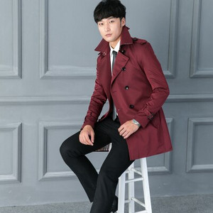 AIMENWANT zīmola Coat Trench vīriešiem Jauns dizains Fitted Bēšs Long Trenchs uk Augstas kvalitātes pielāgota izmēra mēteļi vīriešu virsjaka