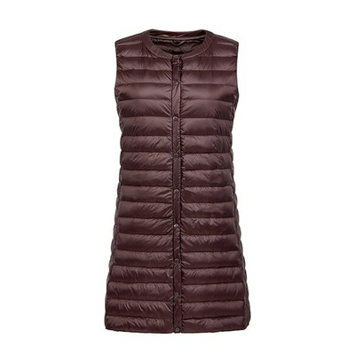 NewBang zīmola īpaši viegla dūnu veste sieviešu garā veste, vēja necaurlaidīga, viegla, silta veste sieviešu dūnu mētelis, garš, slaids bez piedurknēm