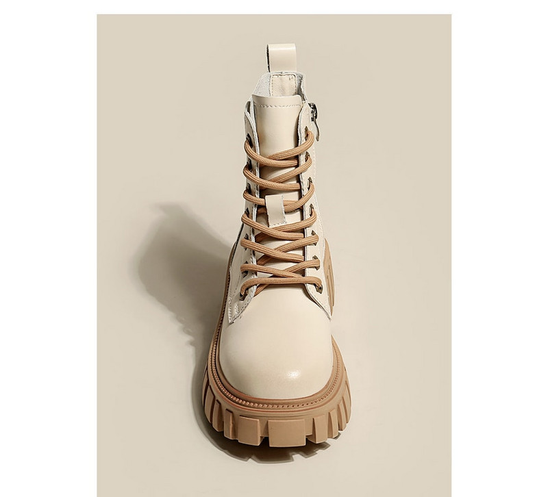 Sieviešu modes vidēja izmēra zābaki rudens ziemas plīša zābaki Britu stila īsi zābaki 2022. gada jauna zīmola dizaineru zābaki