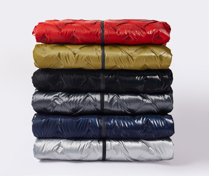 Ziemas jakas dūnu vīriešiem Jauns Biezs Silts Sarkans Vējjakas vienkrāsains Duck Biznesa Ūdensizturīgs Melns Augstākās kvalitātes mētelis Polsterēts