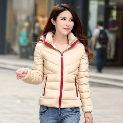 ZOGAA Sieviešu kokvilnas apģērbs Bieza plāna ziemas jaka dūnu jaka