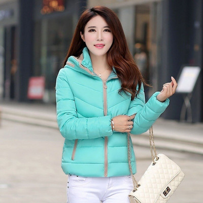 ZOGAA Sieviešu kokvilnas apģērbs Bieza plāna ziemas jaka dūnu jaka