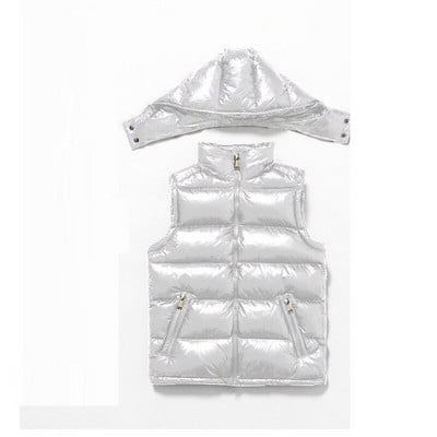 Sieviešu ziemas siltas kokvilnas polsterētas vestes bez piedurknēm parka jaka rudens apģērbs 2022 jauna ūdensizturīga veste sievietēm