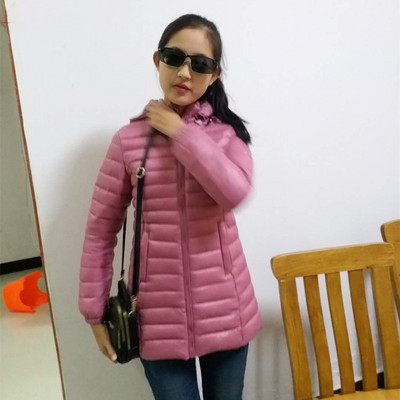 Sieviešu jakas Sieviešu Mēteļi Ziemas Solid Parkas Sieviešu Apģērbs Kapuce Rāvējslēdzējs Silts Jakas Sieviešu Rudens Īpaši Viegls Virsdrēbes