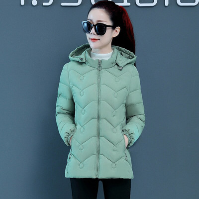 Sieviešu jakas Sieviešu Mēteļi Ziemas Solid Parkas Sieviešu Apģērbs Kapuce Rāvējslēdzējs Silts Jakas Sieviešu Rudens Īpaši Viegls Virsdrēbes