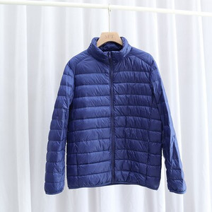 Schinteon vīriešu īpaši viegla baltā pīļu dūnu jaka plāns mēteļa statīvs apkakle pavasaris rudens ikdienas vienkāršs virsdrēbes jauns