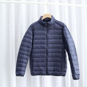 Schinteon vīriešu īpaši viegla baltā pīļu dūnu jaka plāns mēteļa statīvs apkakle pavasaris rudens ikdienas vienkāršs virsdrēbes jauns