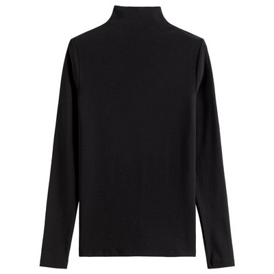 DUSHU džemperis ar garām pilnām piedurknēm, stingrs ikdienas pašizkopšanas sieviešu topi 2021. gada pavasara un ziemas jauns džemperis sievietēm