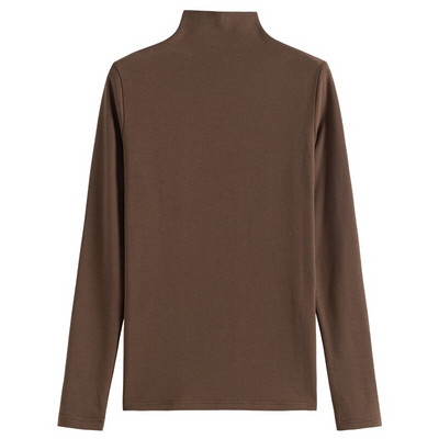 DUSHU džemperis ar garām pilnām piedurknēm, stingrs ikdienas pašizkopšanas sieviešu topi 2021. gada pavasara un ziemas jauns džemperis sievietēm