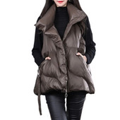 2021. gada jauns rudens ziemas kokvilnas apģērbs Sieviešu veste, jaciņa, savienojams rāvējslēdzējs, viegls, plāns veste, sieviešu veste