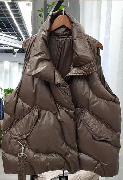 2021. gada jauns rudens ziemas kokvilnas apģērbs Sieviešu veste, jaciņa, savienojams rāvējslēdzējs, viegls, plāns veste, sieviešu veste