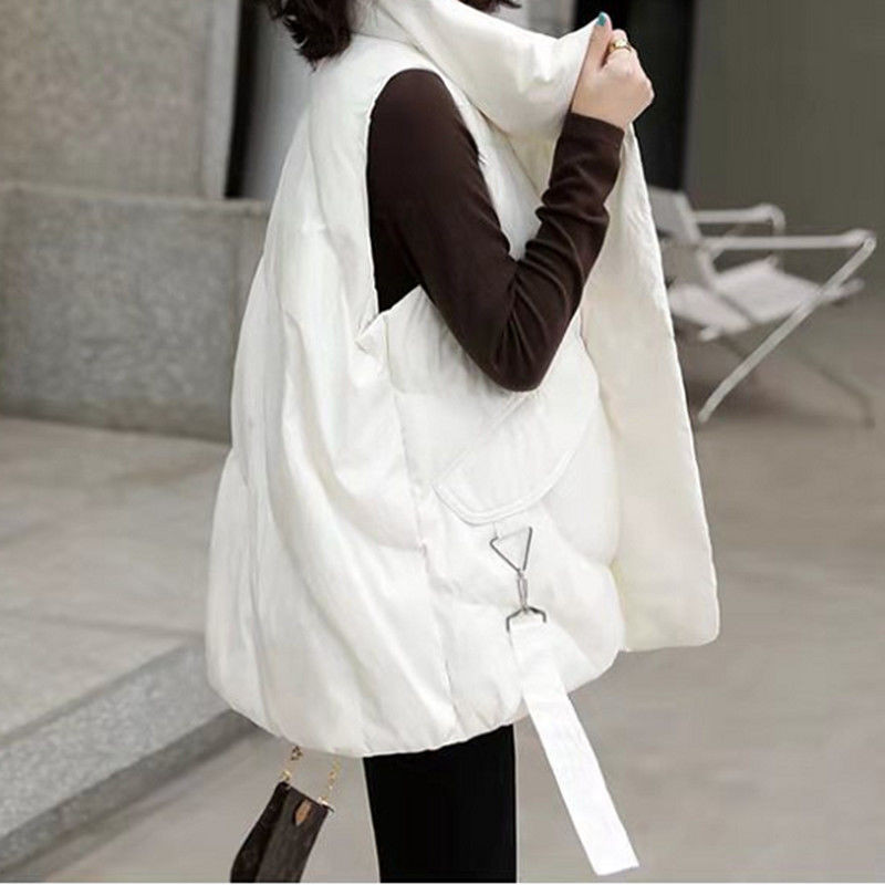 2021. gada jauns rudens ziemas kokvilnas apģērbs Sieviešu veste, jaciņa, savienojams rāvējslēdzējs, viegls, plāns veste, sieviešu veste