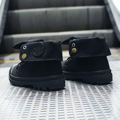 Pavasara un rudens sieviešu retro ikdienas zābaki āra augstie apavi modes neslīdoši īsi zābaki audekla darba apavi