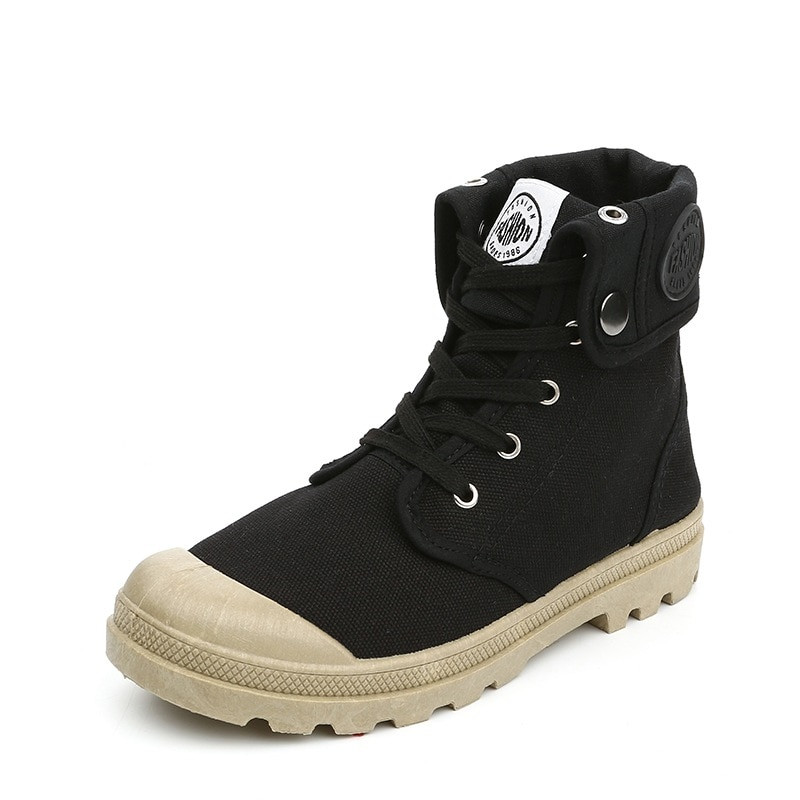 Pavasara un rudens sieviešu retro ikdienas zābaki āra augstie apavi modes neslīdoši īsi zābaki audekla darba apavi