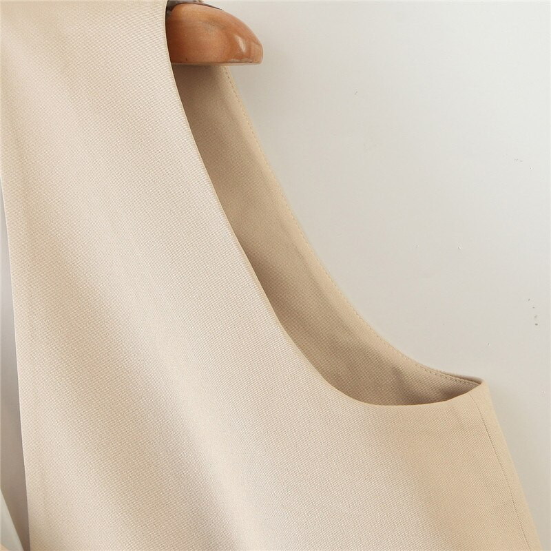 Sieviešu veste ar vienrindu darba apģērbu, tievs īss Veste Femme 2020. gada jauna rudens veste Biroja sieviešu jaka bez piedurknēm