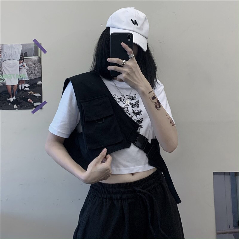 Sieviešu veste, masīva, brīva, eleganta High Street Harajuku, radošums, jaunums korejiešu versija, stilīgs, universāls instrumentu stils