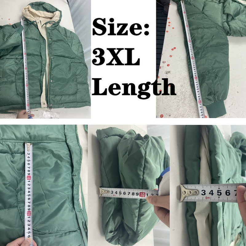 Kokvilnas ziemas sieviešu bieza dūnu jaka ar kapuci pūkains sniega parks brīvs ikdienas korejiešu īss virsdrēbes