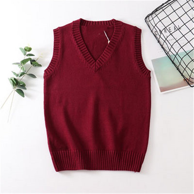 Korejas mode 2020 Japāna Skolas meiteņu formas tērps Veste Džemperis Navy Ikdienas ielas apģērbs Modes retro sieviešu jauni topi PZ3071