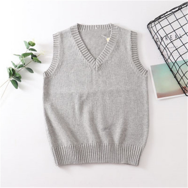 Korejas mode 2020 Japāna Skolas meiteņu formas tērps Veste Džemperis Navy Ikdienas ielas apģērbs Modes retro sieviešu jauni topi PZ3071