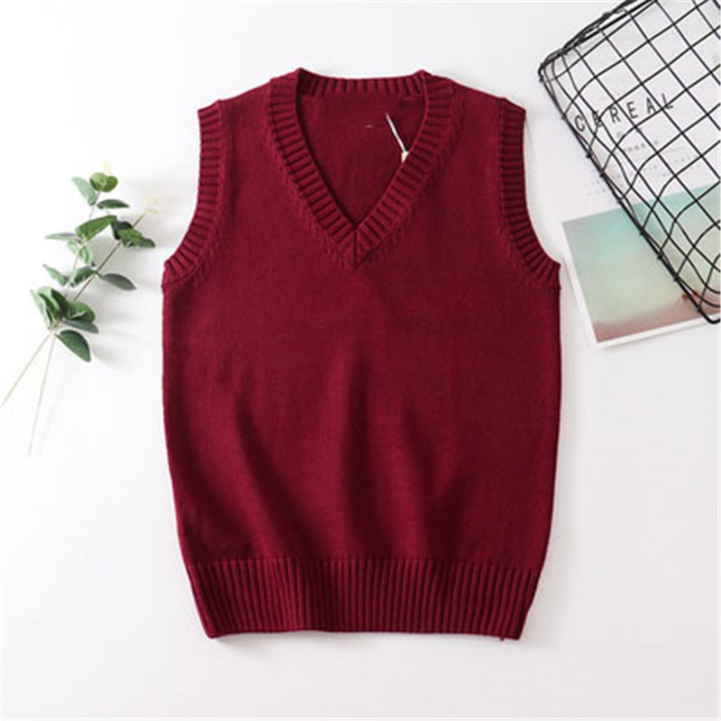 Korejas mode 2020 Japāna Skolas meiteņu formas tērps Veste Džemperis Navy Ikdienas ielas apģērbs Modes retro sieviešu jauni topi PZ3071