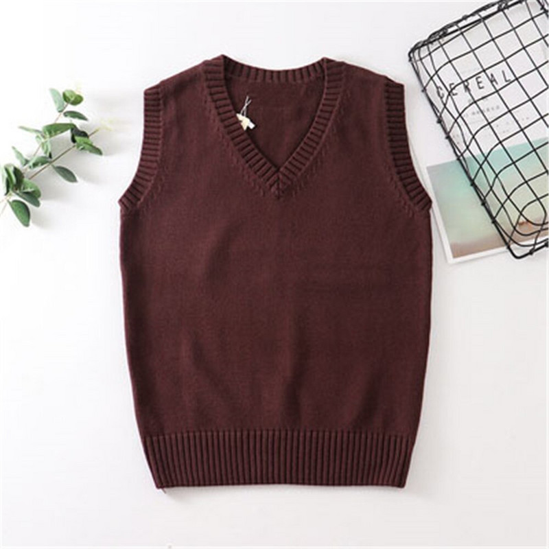 Korejas mode 2020 Japāna Skolas meiteņu formas tērps Veste Džemperis Navy Ikdienas ielas apģērbs Modes retro sieviešu jauni topi PZ3071