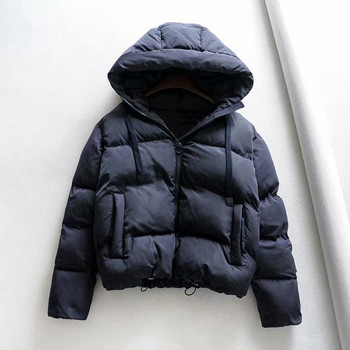 Μπουφάν με βαμβακερή επένδυση Winter Hooded Parkas Γυναικείο τζάκετ Warm Down Plus Size Γυναικείο παλτό Thicken Γυναικείο Casual Γυναικείο μπουφάν