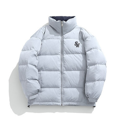 Ανδρικό μπουφάν Χειμερινό βαρύ Ζεστό βαμβακερό Πάρκα Hip Hop Oversize Bomber Harajuku Streetwear Μάρκα Γυναικεία μπουφάν πουπουλένια παλτό