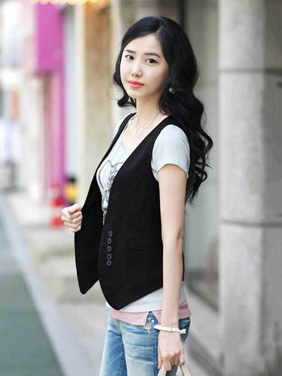 Aelegantmis Y2K Business Slim Sieviešu Vestes Biroja darbs Ikdienas veste Biroja Sieviešu Melns Vestes Mētelis Svinīgs Darba apģērbs Uniformas