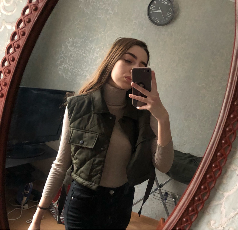 Gaono sieviešu veste vienkrāsains bez piedurknēm, pogāms, apgriezts, armijas zaļš/ melns/ brūns/ vīna sarkans