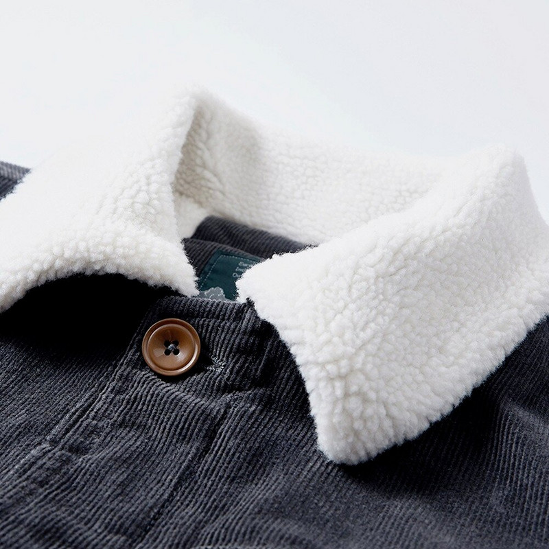 Velveta jaka Vīriešu kažokādas odere novilkami apkakles jaka Modes apģērbi Rudens ziemas apģērbi vīriešiem Ielu apģērbi Vintage mēteļi