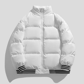 2022 Winter Harajuku Fashion Oversize Winter Thicken Cotton Jacket Travel Bubble Coat Ζεστό συν μέγεθος ανδρικό μπουφάν