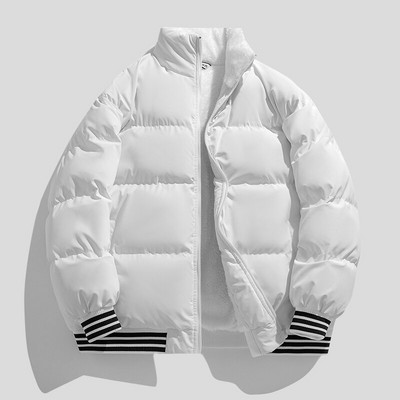 2022 Winter Harajuku Fashion Oversize Winter Thicken Cotton Jacket Travel Bubble Coat Ζεστό συν μέγεθος ανδρικό μπουφάν