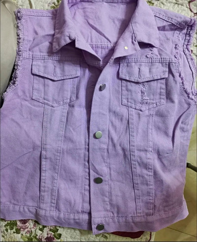 Korejiešu modes rozā džinsa vestes sieviešu ikdienas kovboju jakas bez piedurknēm vasaras Jean Chalecos Mujer vienrindas veste