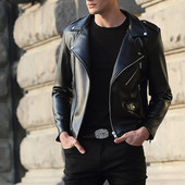 2022. gada īsa rudens un ziemas lokomotīve korejiešu pašaudzēšanas versija vīriešu rāvējslēdzēju mīļotāju atloks, ādas jaka