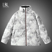 Zimske modne muške donje jakne Tople deblje ležerne podstavljene pufer kapute PU vodootporne vanjske muške parke Gornja odjeća otporna na vjetar