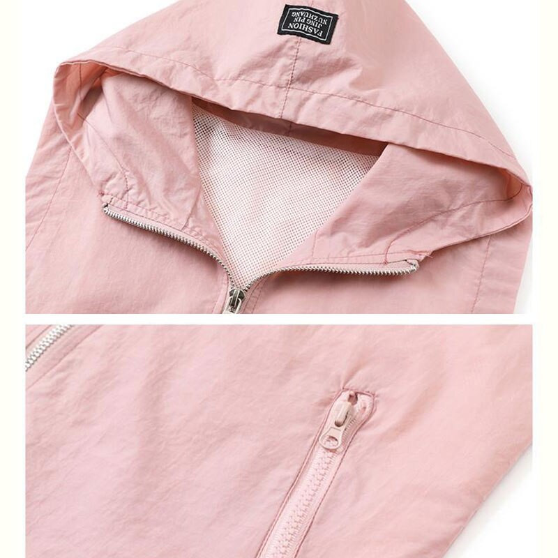 Preveliki 5XL ružičasti prsluk s kapuljačom Ženska 2022. proljeće ljeto tanka podstava široka jakna bez rukava ležerna s patentnim zatvaračem Chaleco Mujer