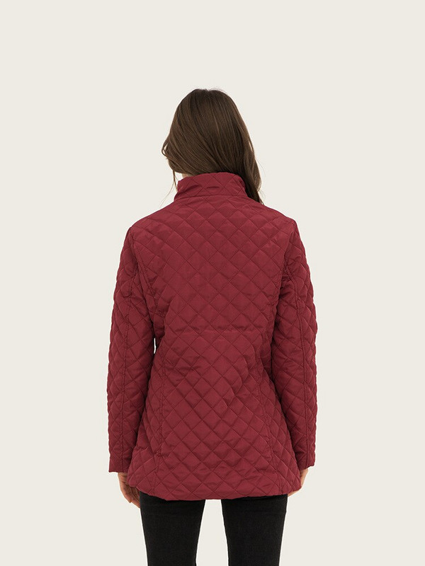 Sieviešu ziemas jaka Flīsa jaka ar augstu jostasvietu Sieviešu mētelis ar garām piedurknēm.