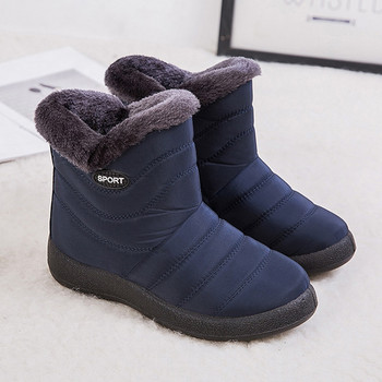 Snow Boots Γυναικείες Μπότες Αντιολισθητικές Γυναικείες Χειμερινές Μπότες Γούνες Ζεστές Γυναικείες Μποτάκια πουπουλένια αδιάβροχα μποτάκια Botas Mujer 35-43